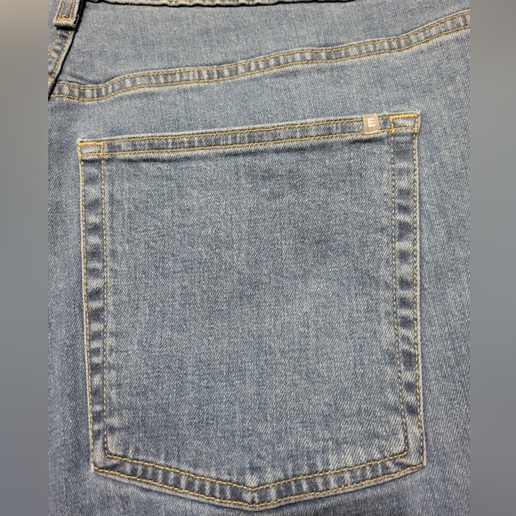 EVERLANE The Curvy Cheeky Straight Leg Jeans Organic Cotton Women's Size 35 - Picture 8 of 14